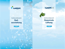 Tablet Screenshot of lueftec.de